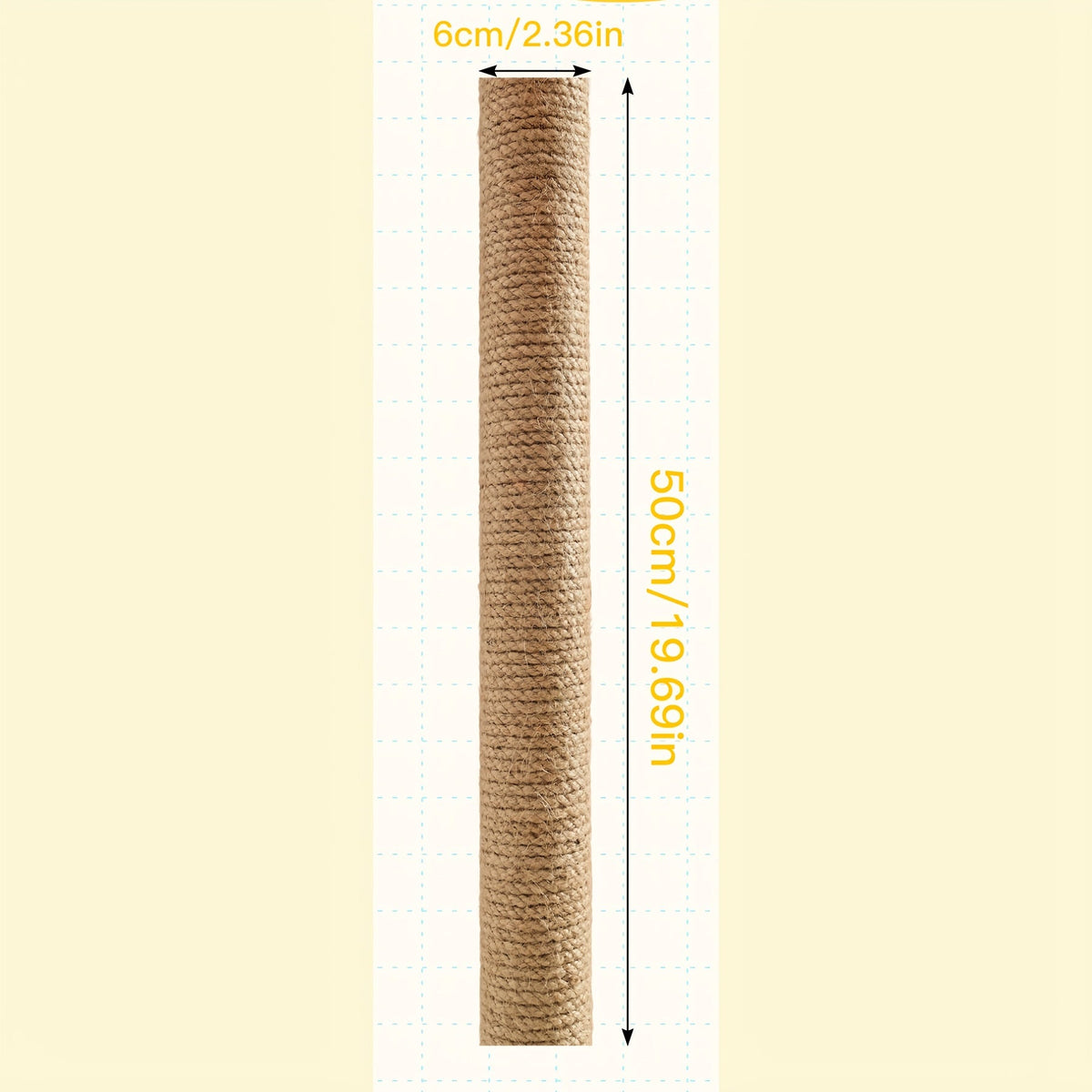 Multi-Level Sisal Cat Scratching Post 4-in-1 with 6 Wooden Balls 2 Hanging Balls & 2 Feather Teaser Toys - Premium Thickened Sisal Anti-Slip Base for Indoor Cats M L XL + Replacement Pillars