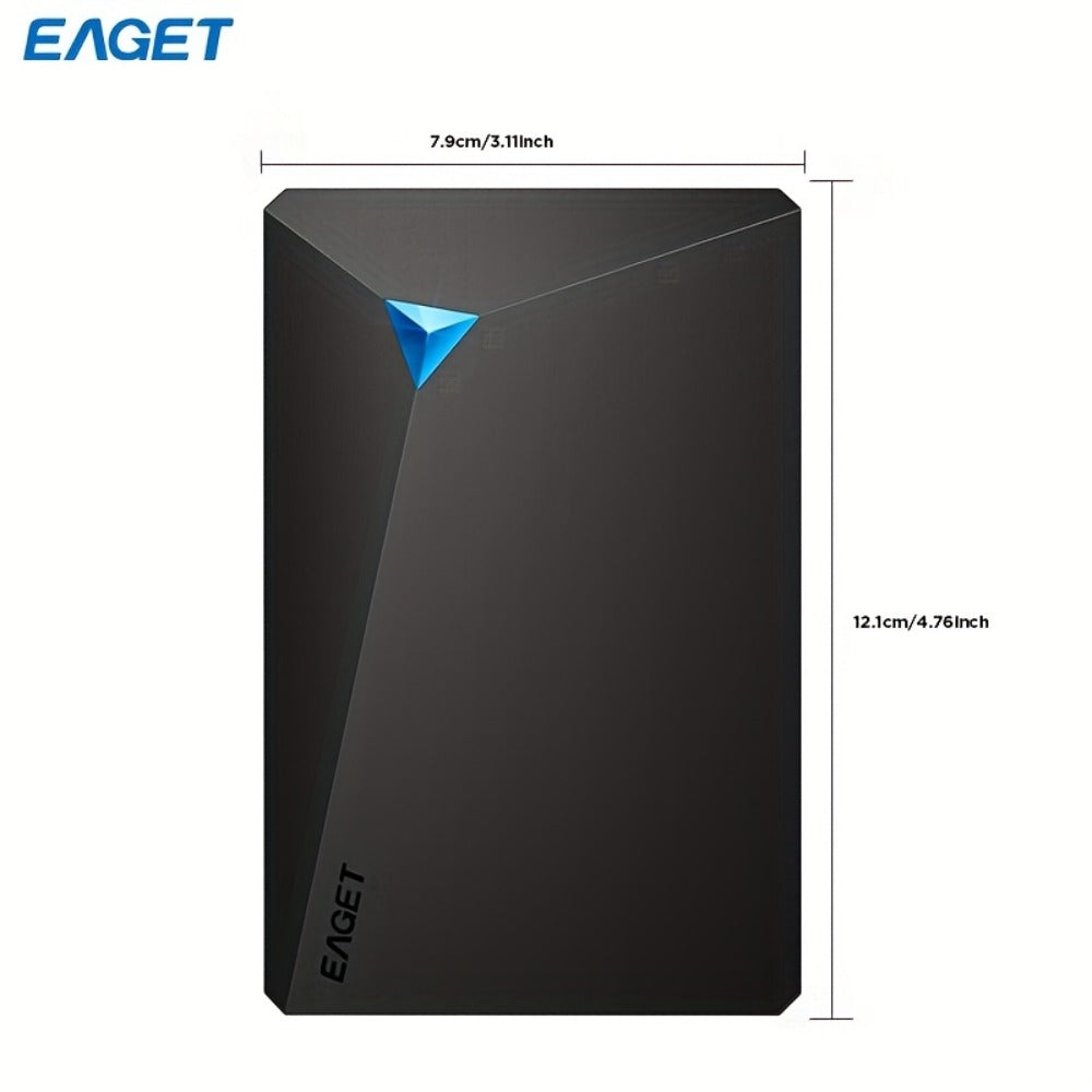 Portable External Hard Drive USB 3.0 High-Speed Mechanical HDD Mobile Backup Storage Plug & Play for PC Desktop MacBook PS4 Xbox Smart TV – EAGET Compact Travel Hard Disk
