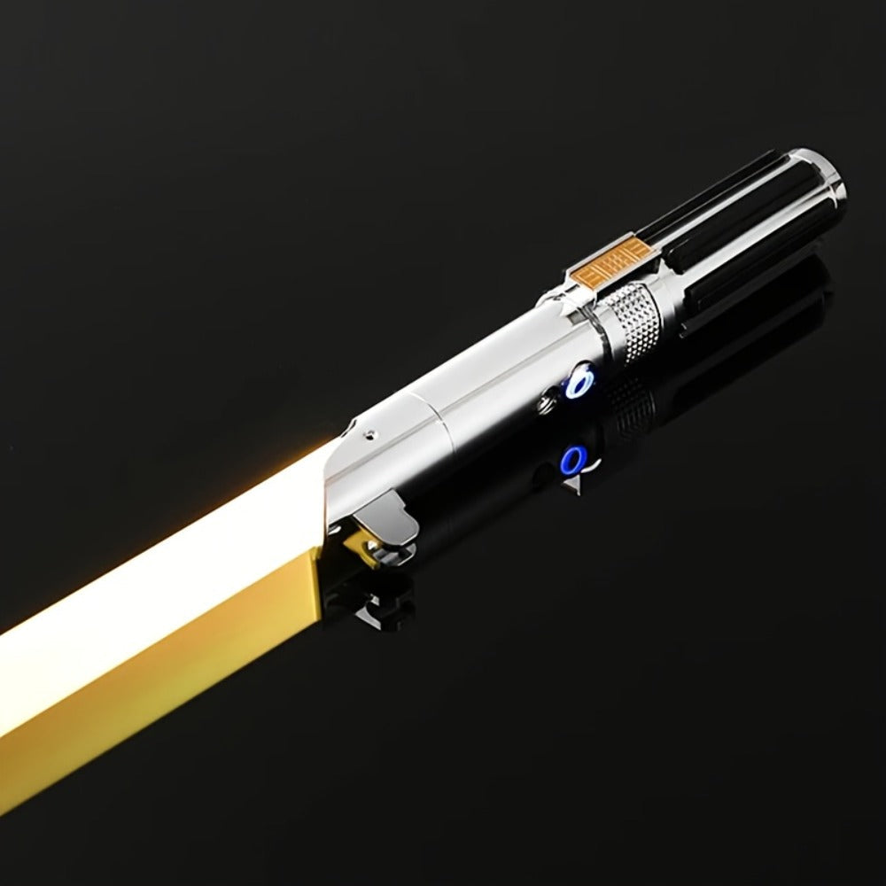 Light-Up Saber Toy with 16-Color RGB Lighting and Sound for Cosplay