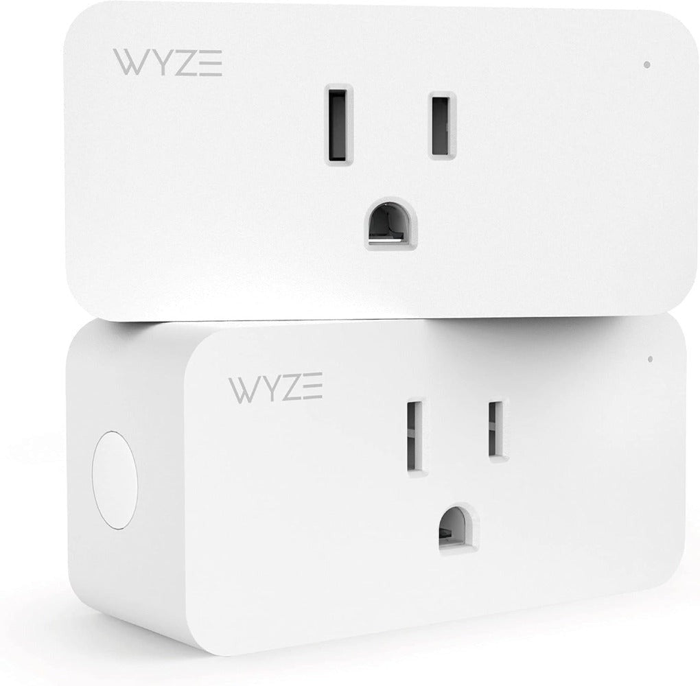 Wyze Smart Plug 2-Pack 2.4GHz WiFi – Works with Alexa, Google Assistant & IFTTT, No Hub Required, Remote Control via Wyze App, Certified for Humans, US Plug (White)