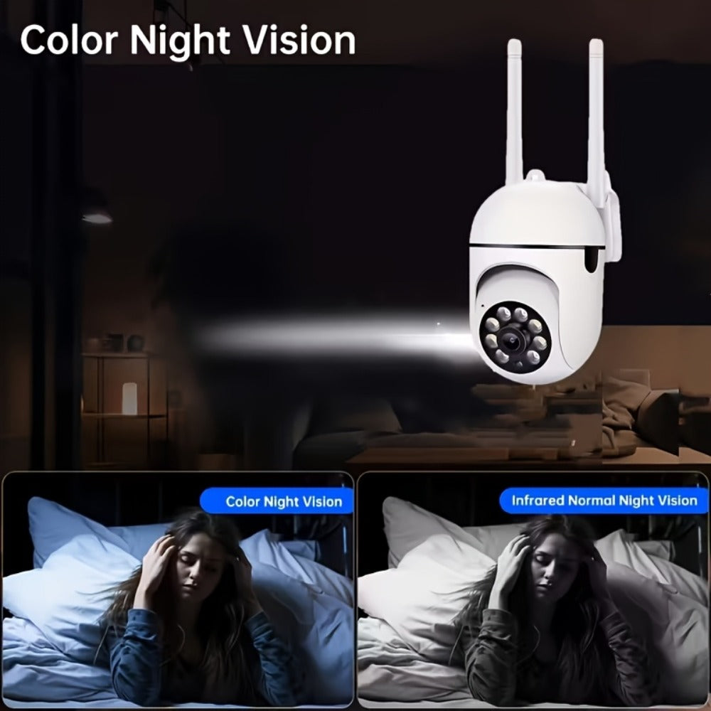 6-Pack Indoor Security Camera 1080P Full HD, 355° Pan Tilt, Night Vision, Two-Way Audio, Motion Detection, WiFi, USB Powered, App Control – Home Security System