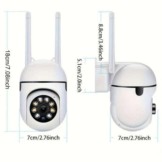 WiFi Security Cameras, Y05S 4-Pack with 1080p Video, Motion Tracking and Color Night Vision