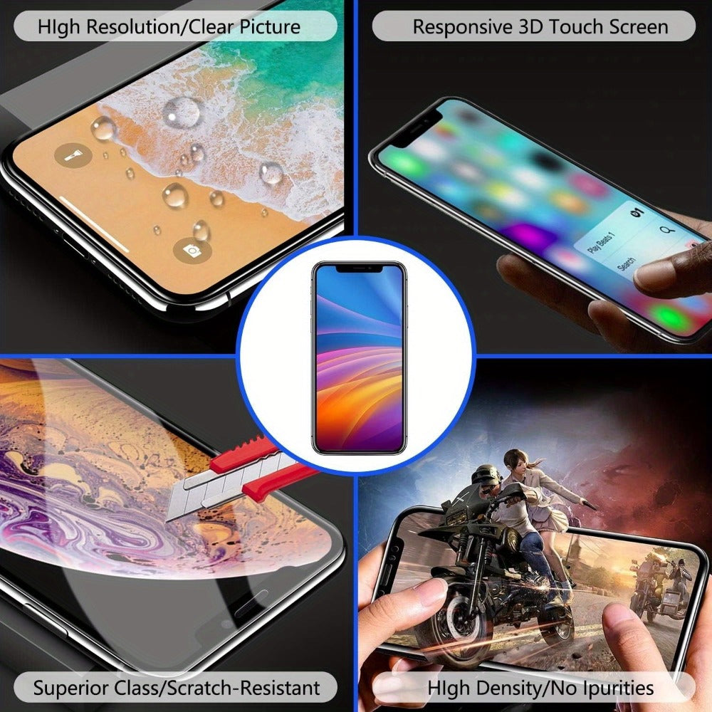 iPhone 11 Screen Replacement Kit LCD Touch Digitizer Assembly 6.1 Inch – DIY Repair Set with Tools Magnetic Screw Mat Tempered Glass Frame Adhesive, Black Display A2111 A2221 A2223 Face ID Compatible