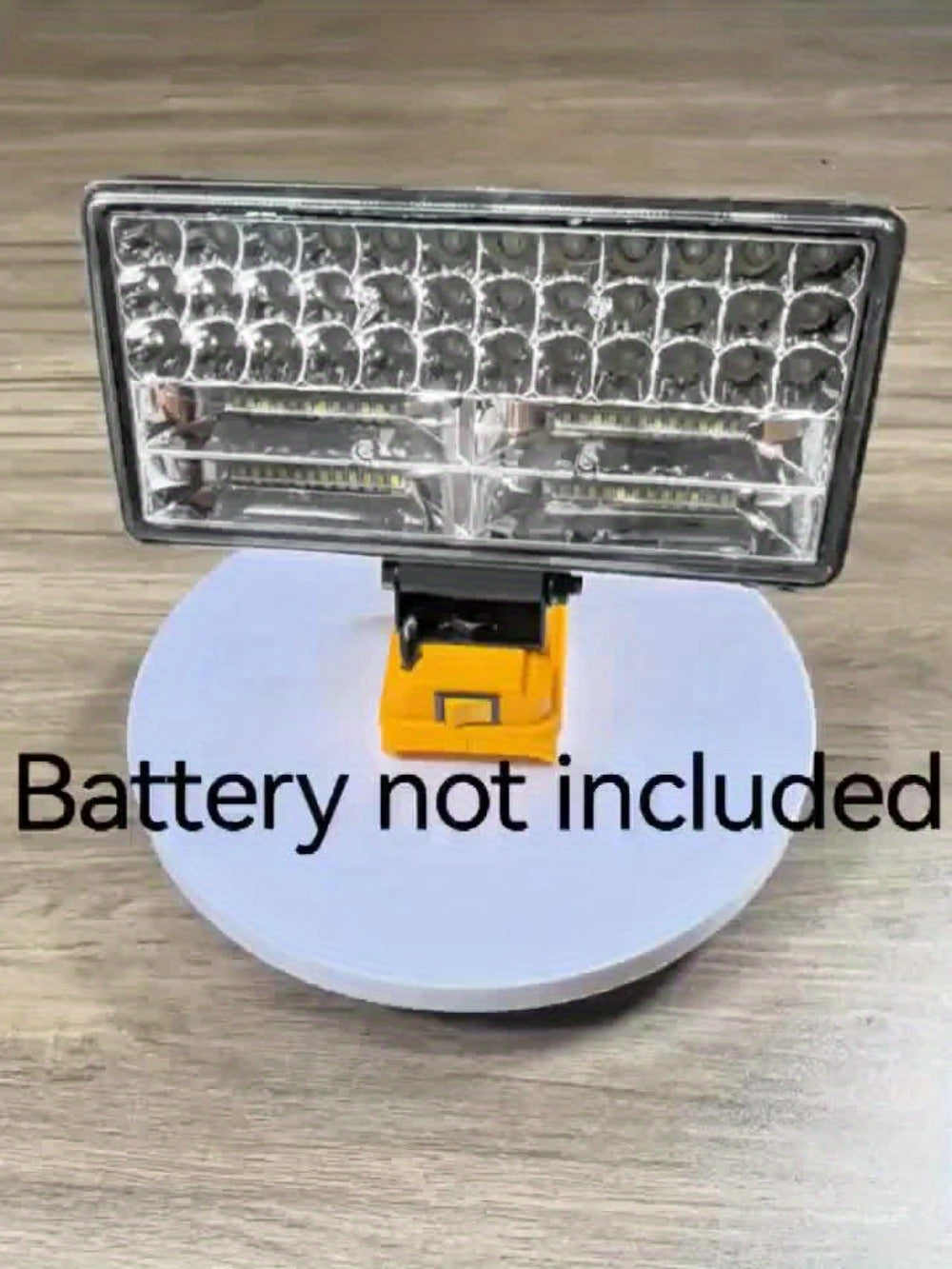 Cordless LED Work Light for DeWalt 20V Battery – 30W/90W 1800/5400 Lumen LED Floodlight | Battery Powered Work Light for Automotive Repair, Construction Site & Emergency Lighting | Battery Not Included