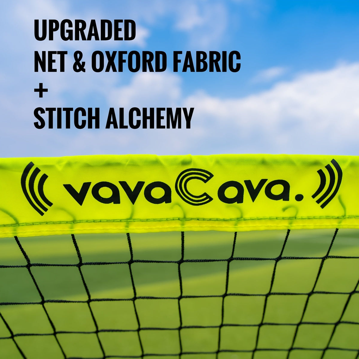 VavaCava Portable Soccer Goals 2-Pack 4'x3' – Pop-Up Net, 2 Balls, Pump & Carry Bag, Indoor Outdoor Backyard