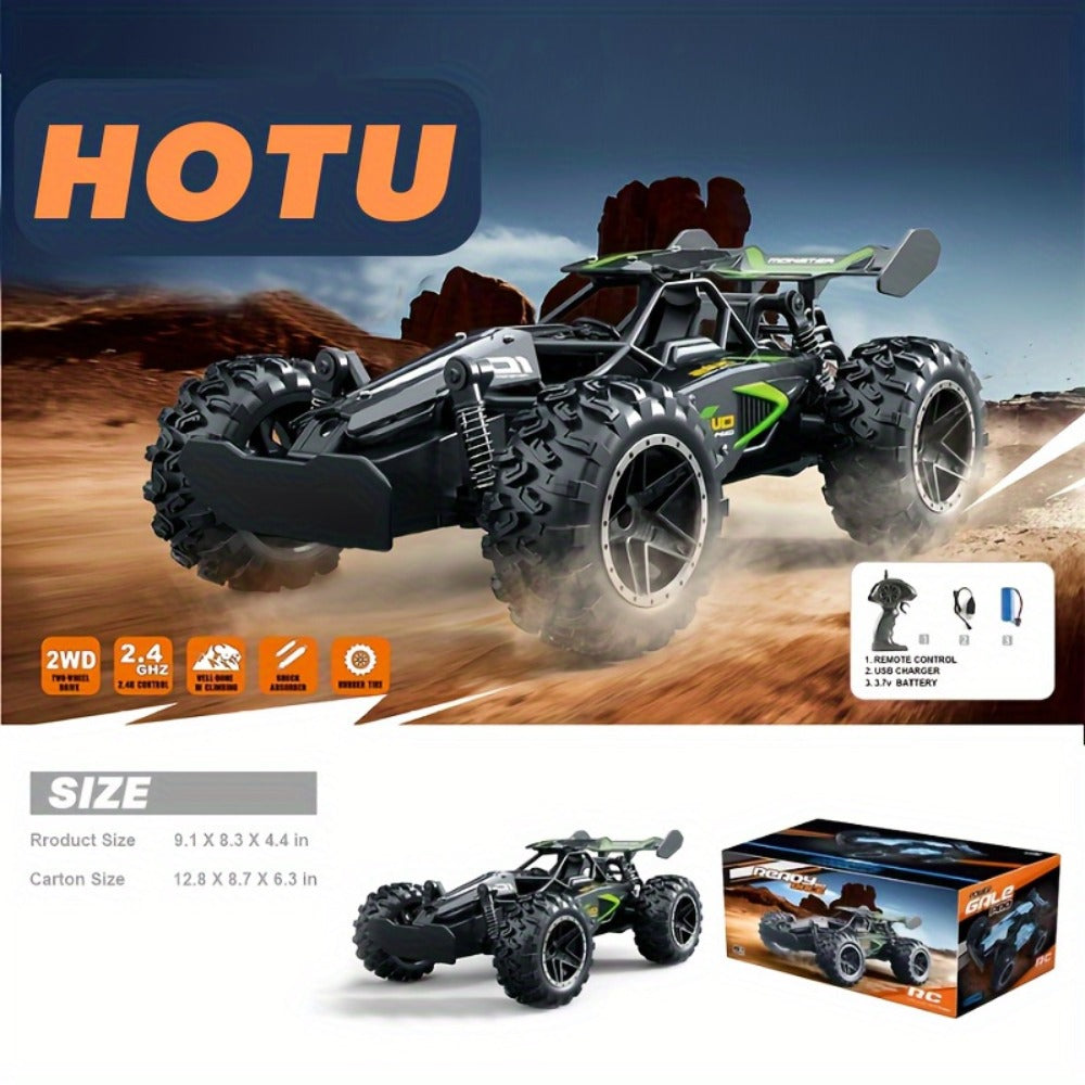 RC SUV Car 1:18 Scale 2.4GHz Remote Control Off-Road Vehicle, 15 KM/H, USB Rechargeable