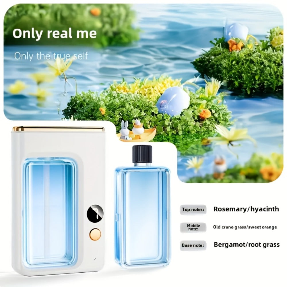 Ultrasonic Essential Oil Diffuser & Humidifier with Auto Shut-Off, Quiet Aromatherapy for Home Bedroom Office – Choose Hilton Gardenia Ocean Shangri-La Encounter Scent Bundle