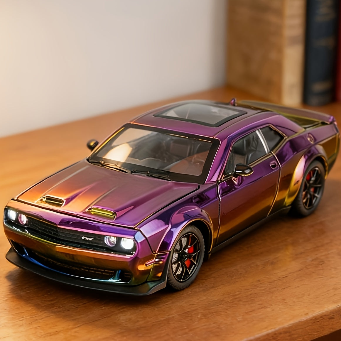 Die-Cast Sports Car Display Model, 1:24 Scale with 8 Style Options