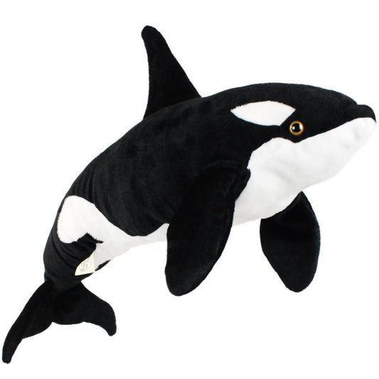 Orca Stuffed Animal, 28-Inch Octavius Killer Whale Plush by Viahart