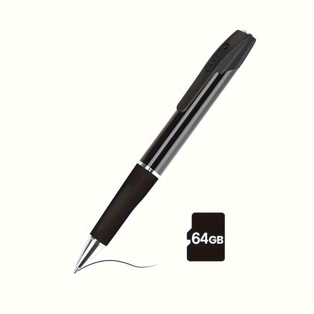Mini Body Camera 1080P for Lectures, Meetings & Office – Portable FHD Wearable Security Cam, Indoor Outdoor Recording, Optional 32GB/64GB SD Card, Compact Clip-On Design for Students & Professionals