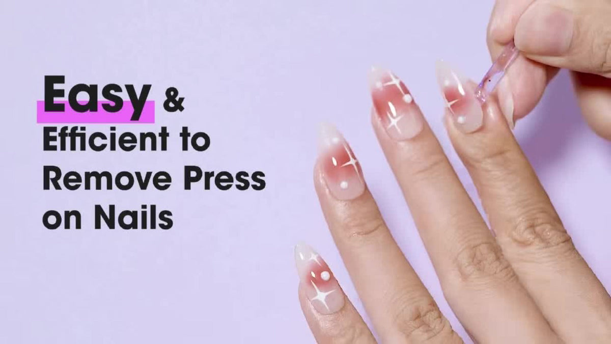 Nail Glue Remover 20ml Precision Needle Applicator Acetone Free - Fast Acting No-Mess Formula for Press On Nails Gel X Nail Tips Fake Nails - Non-Irritating Nail Glue Dissolver for Women