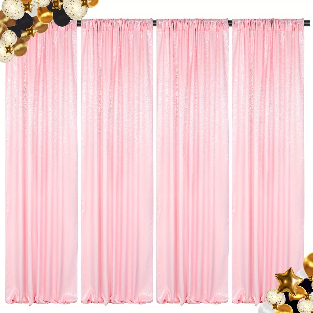 Sequin Backdrop Curtains 2FTx8FT Glitter Photography Background Panels for Party Wedding Birthday Stage Decoration Gold Yellow Shimmer Curtain Set 4 6 10 Panels Available