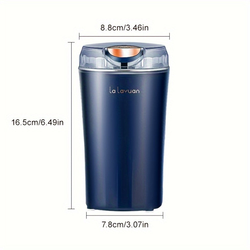 Coffee Bean Grinder Electric 200W Powerful Motor Stainless Steel Chamber Ultra-Fine Blade Grinder One-Touch 12 Cups Multi-Purpose for Spices Nuts Grains 110V US Plug