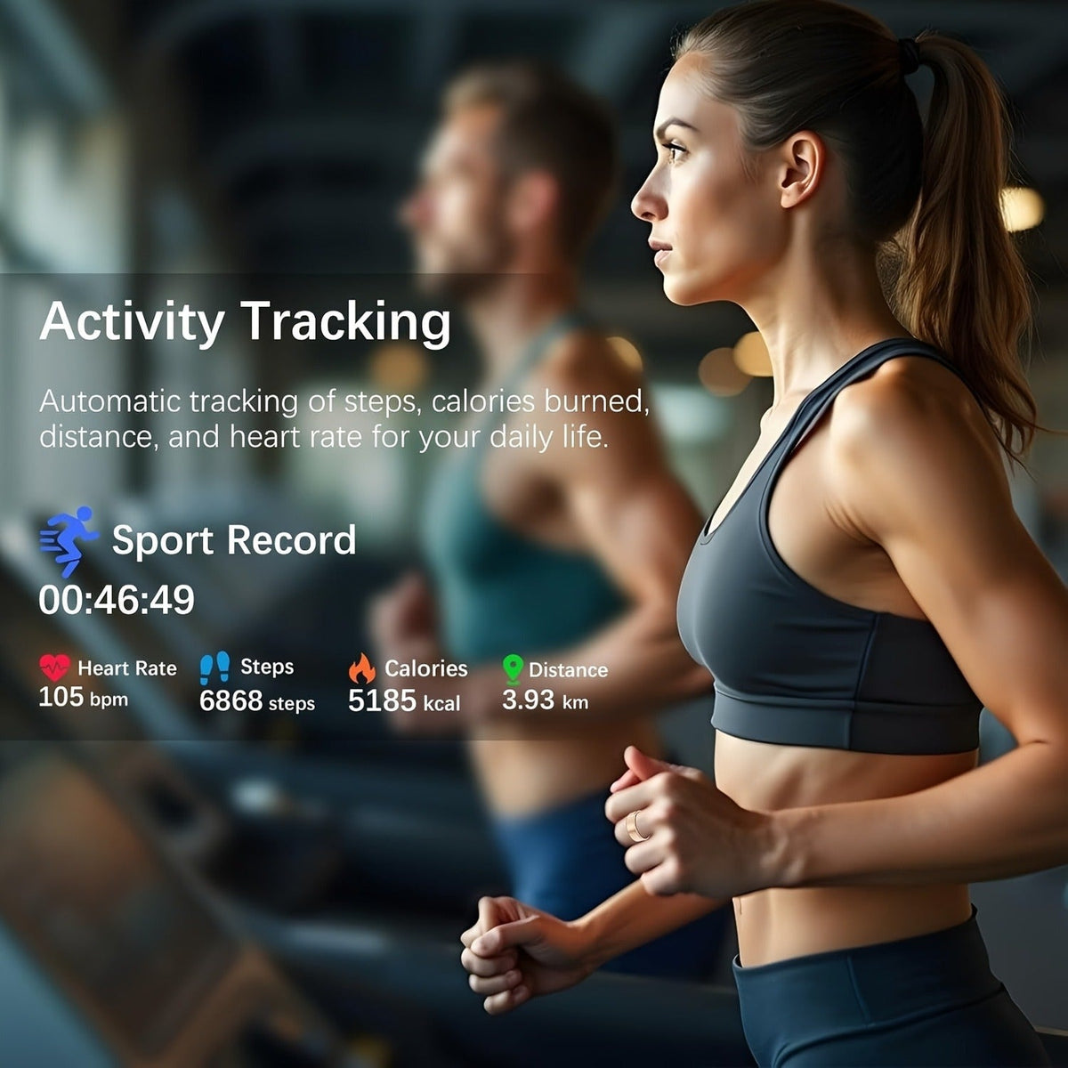 Smart Ring Fitness Tracker – IP68 Waterproof Health Monitor