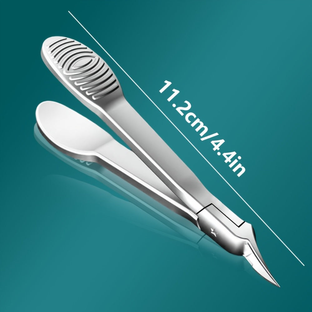 Ingrown Nail Clippers 4CR13 Stainless Steel Professional with Extended Blade & Open Jaw Design – Precision Cuticle Scissors & Dead Skin Trimmer for Thick Nails | Nail Art Tool for Men & Women