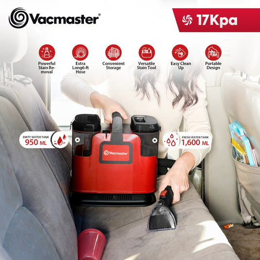 Portable Carpet and Upholstery Spot Cleaner, 17 kPa Suction, Model SCB301 1101