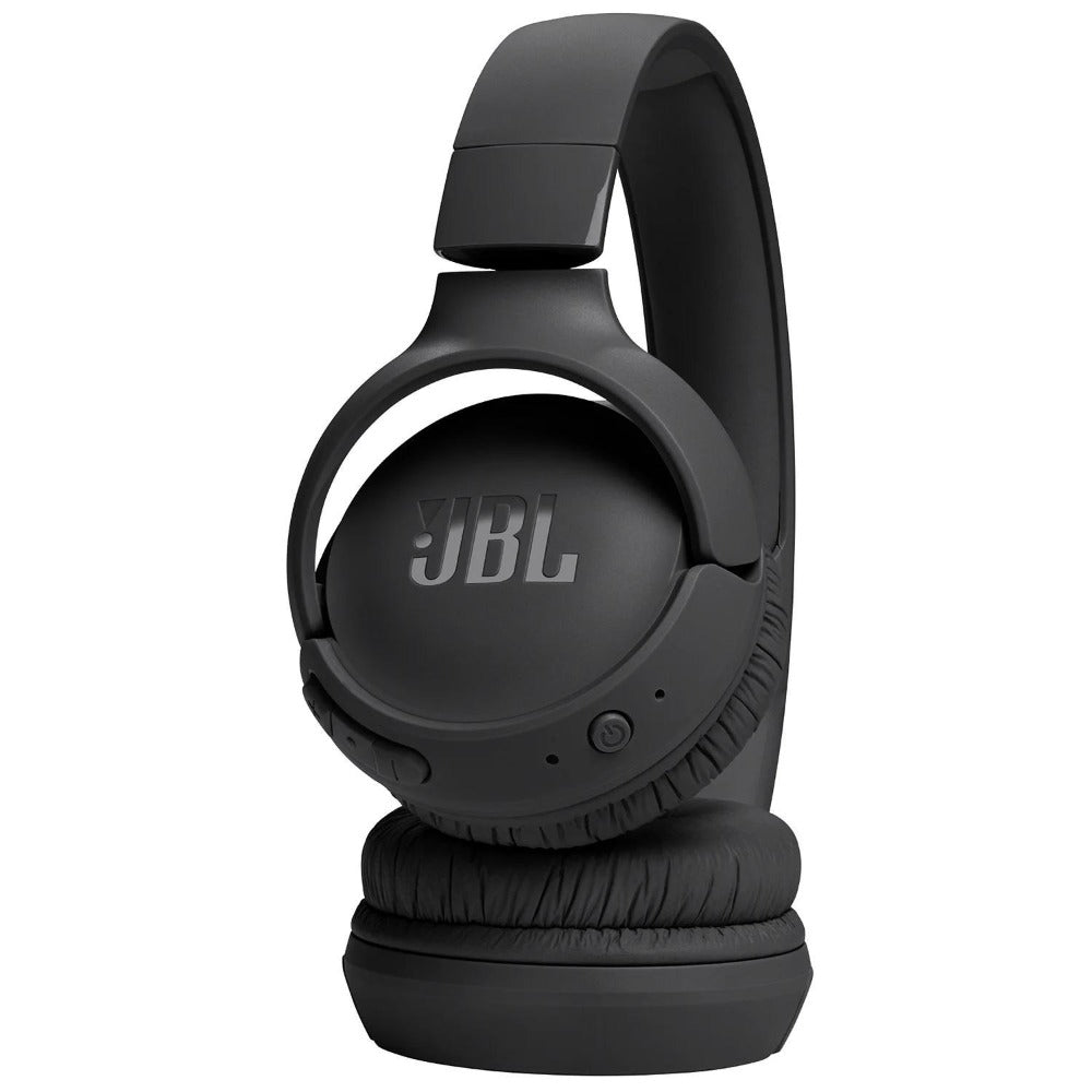 JBL Tune 525BT Neckband Wireless Earphones, Pure Bass Bluetooth 5.3 In-Ear Headphones, 57H Battery + 5-Min Speed Charge, Multi-Point Connection, Built-In Mic, JBL App EQ, Hands-Free Calls, Black
