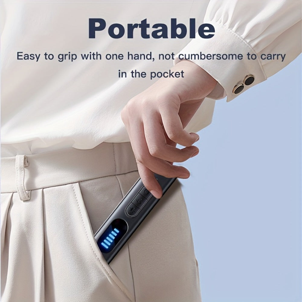 Hidden Camera Detector & Anti-Spy Bug Detector – Portable RF Signal Scanner Finds Wireless Wired GPS Pinhole Infrared Night Vision Cameras, Hotel Travel Privacy Security Device