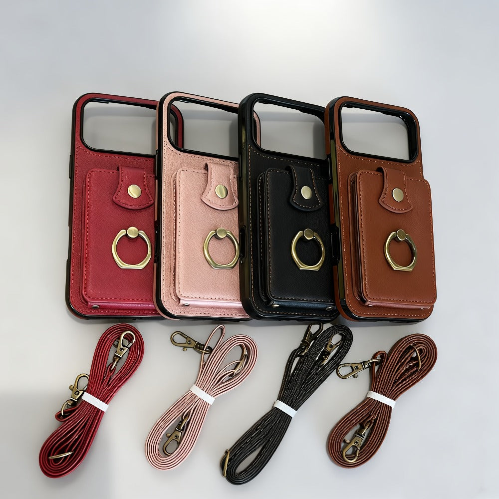 RFID Blocking iPhone Wallet Case with Magnetic Card Holder Kickstand MagSafe Compatible Shockproof Armor Bumper Wireless Charging Support for iPhone 16 15 14 13 12 Pro Max Plus Series