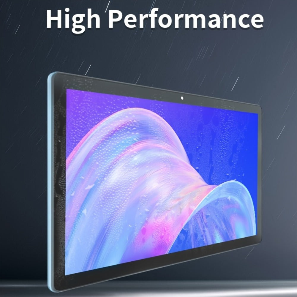 10 Inch Android 13 Tablet 4GB RAM 64GB ROM 512GB Expandable – GPS, WiFi, 6000mAh Battery, IPS HD Touch Screen, Screen Protector Included, Octa-Core 2025 Android Tablet Blue