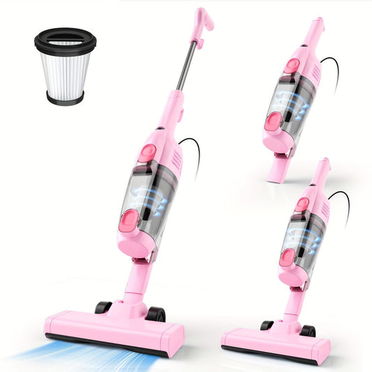Corded Stick Vacuum Cleaner, 20 kPa, 600W, 2-in-1 Handheld Design with 0.8L Dustbin