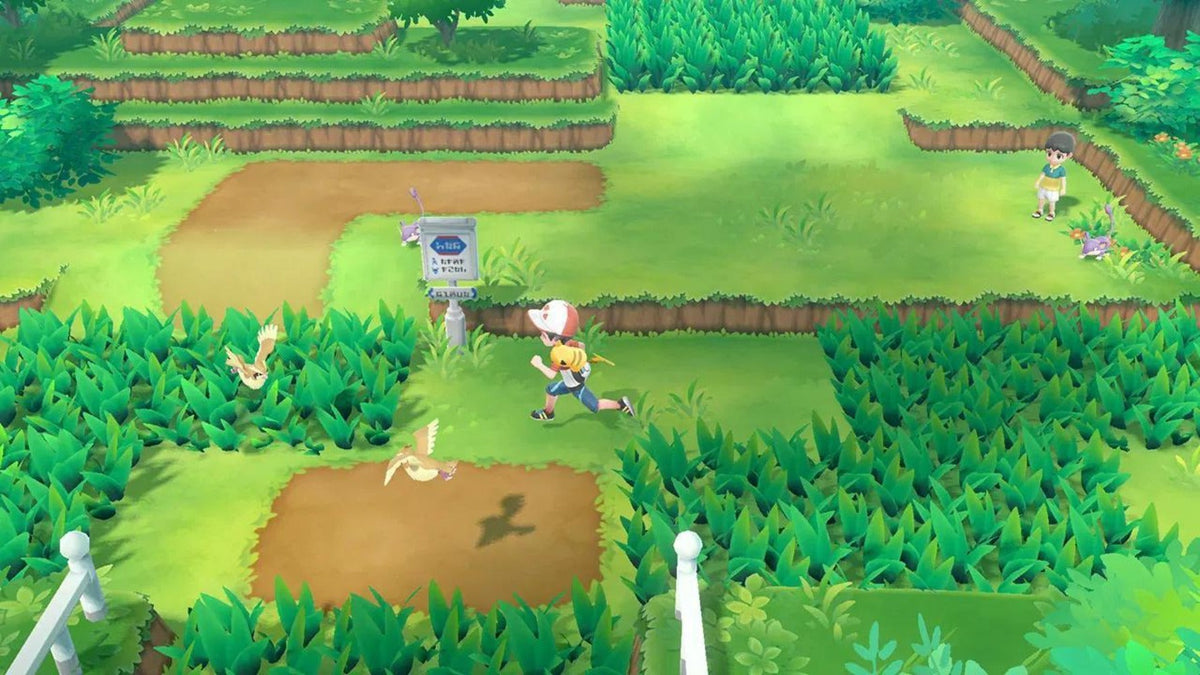 Pokemon Let's Go Pikachu Nintendo Switch Game – US/AS English Edition, Kanto Region Adventure with Motion Catching, 2-Player Co-op & Pokemon GO Connectivity, Great Gift for Kids & Pokemon Fans