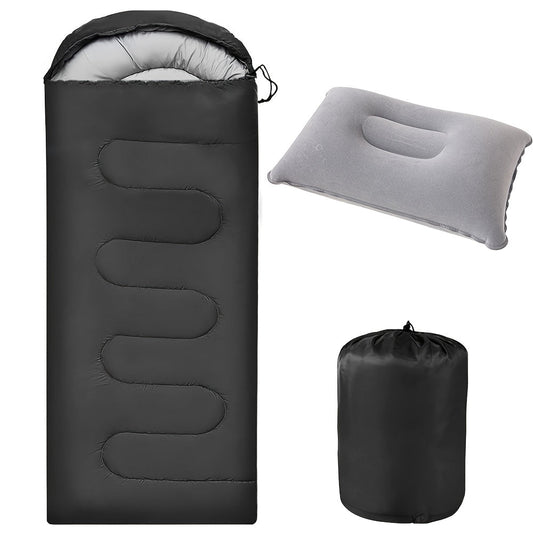 Lightweight Sleeping Bag with Compression Bag for Camping and Travel