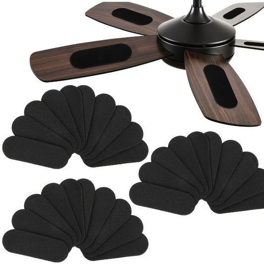 Ceiling Fan Blade Filter Pads, Activated Carbon Fiber, 30-Piece Pack