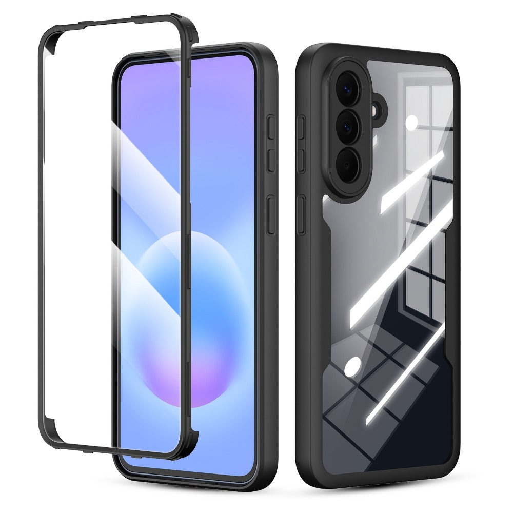 Samsung Galaxy A-Series Rugged Case with Built-In Screen Protector – Full Body Shockproof Phone Cover for Galaxy A15 A16 A17 A36 A37 A56 A57 5G | Heavy Duty Drop Protection
