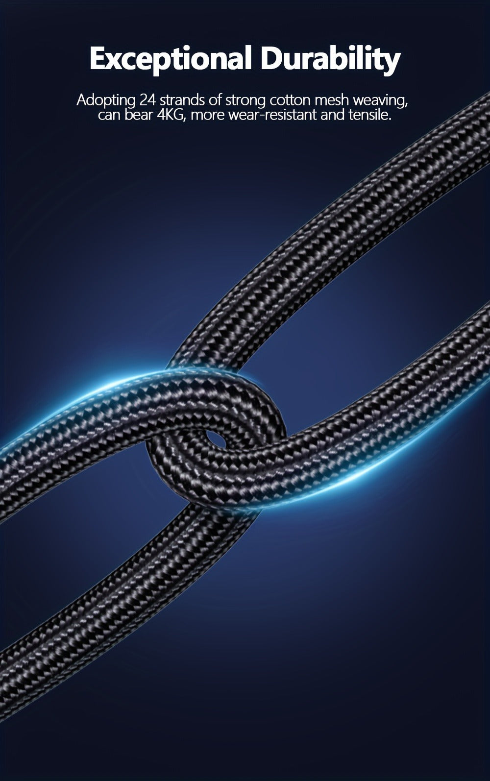 3.5mm Male to Male AUX Audio Cable – Durable Tangle-Free Stereo Cord for Car, Headphones, Speakers, Smartphones & Home Stereo, Available in 3 Lengths by SUNKANDI