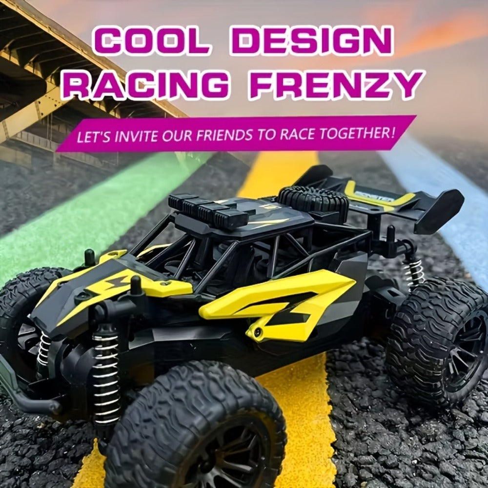 High-Speed RC Off-Road Car, 30 KM/H, 2.4GHz 4WD Alloy