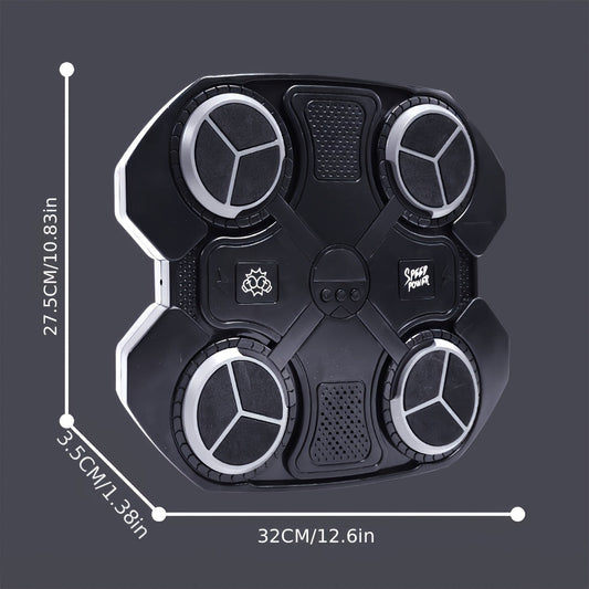 Boxing Reaction Target with USB Power for Speed and Rhythm Training, Black