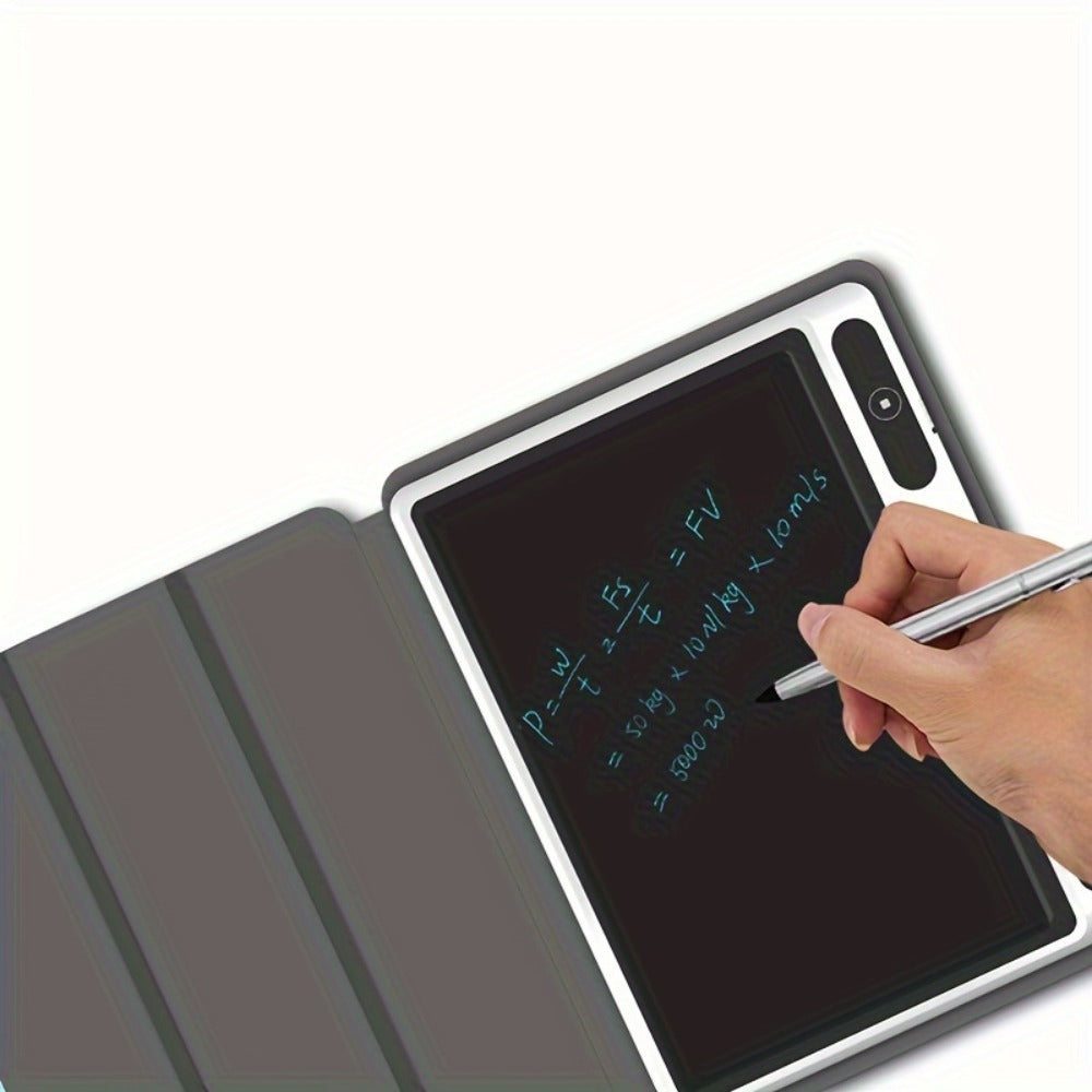 LCD Writing Tablet with Case 10.1 Inch – Electronic Handwriting Pad Doodle Board for Adults Kids Home School & Office | Digital Drawing Note-Taking Memo Board with Lock | Pink Black