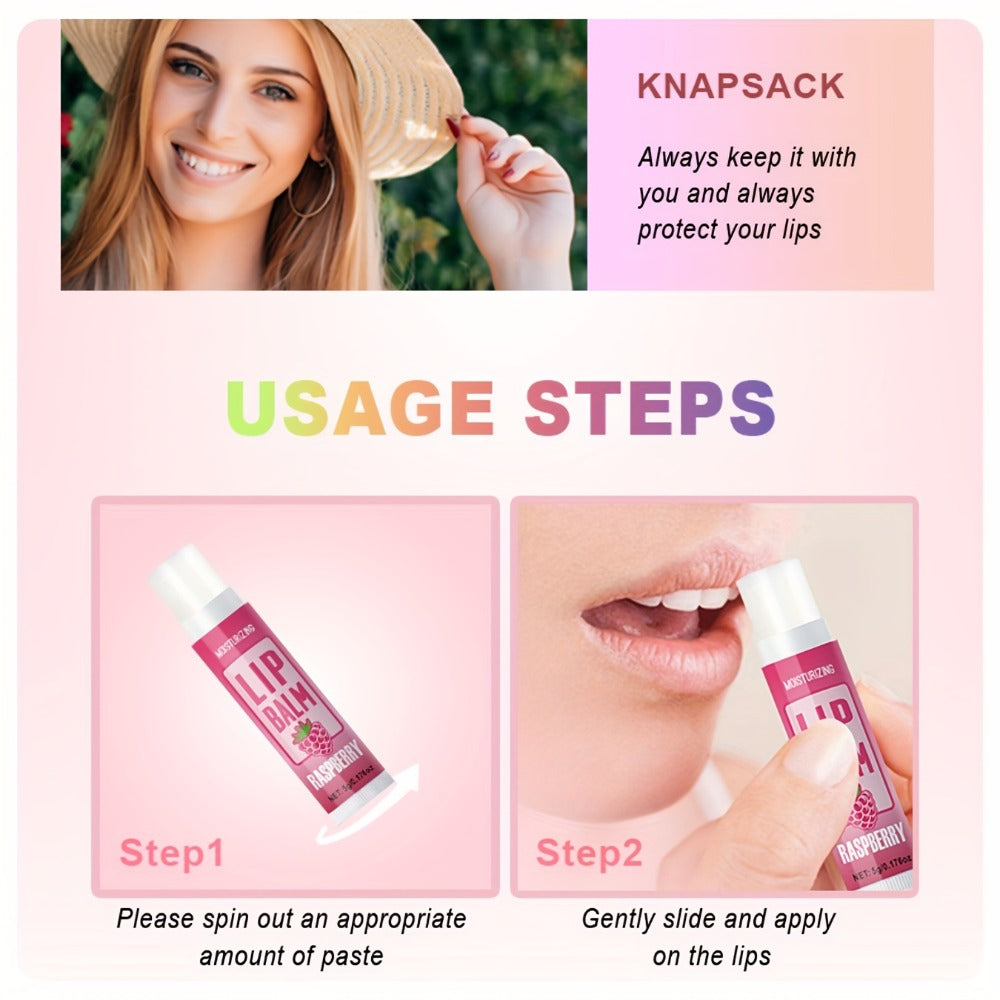 Glycerin Lip Butter Set 60 Pieces – 12 Scents Moisturizing Glossy Lip Balm, Deep Hydration for Soft Dry Lips, Valentine's Day & Holiday Gift Set for Women & Girls