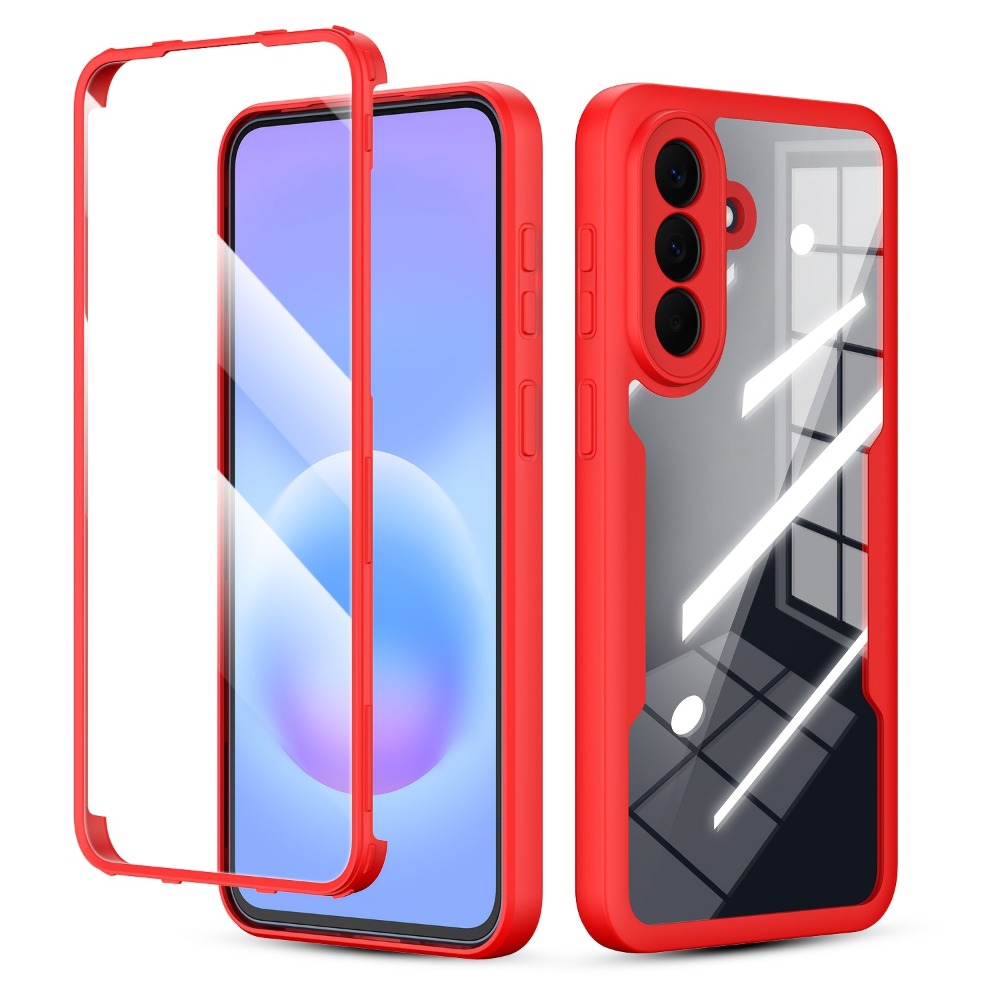 Samsung Galaxy A-Series Rugged Case with Built-In Screen Protector – Full Body Shockproof Phone Cover for Galaxy A15 A16 A17 A36 A37 A56 A57 5G | Heavy Duty Drop Protection