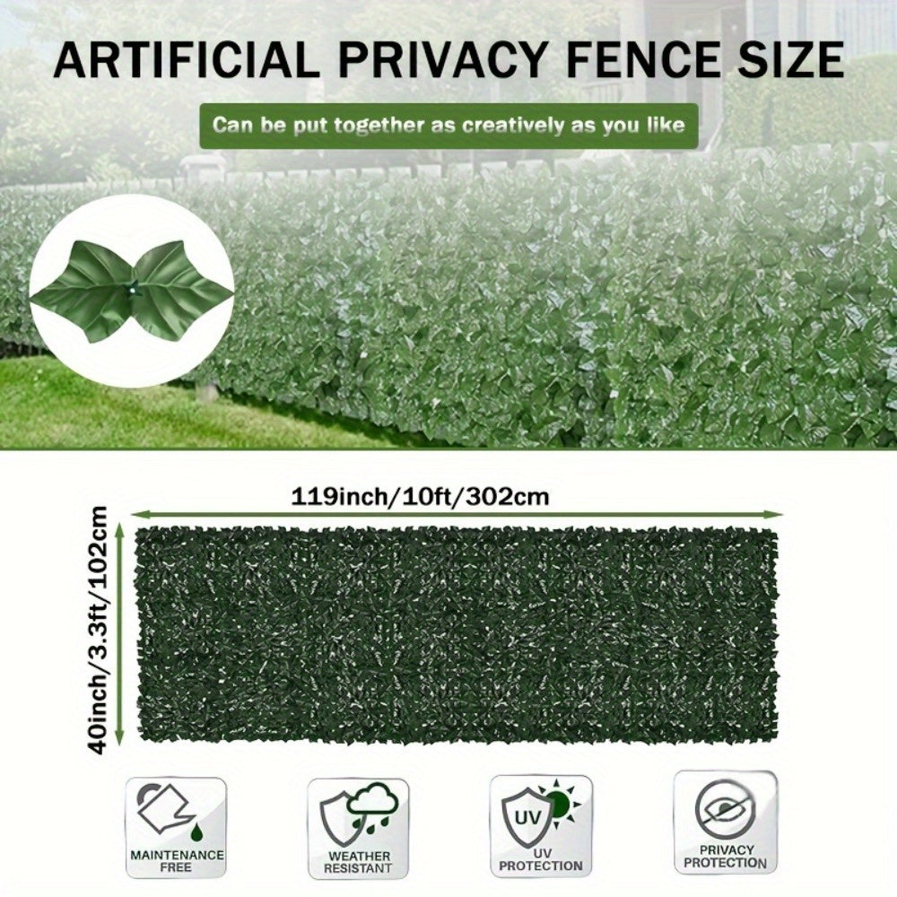 Privacy Fence Screen shown in the 10*3.3ft/302*102cm option
