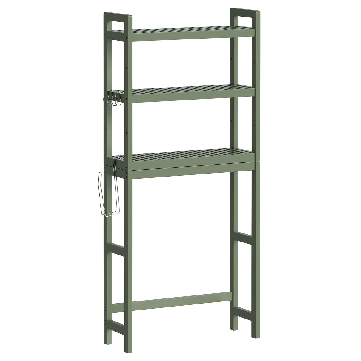 Over The Toilet Shelf shown in the Green option