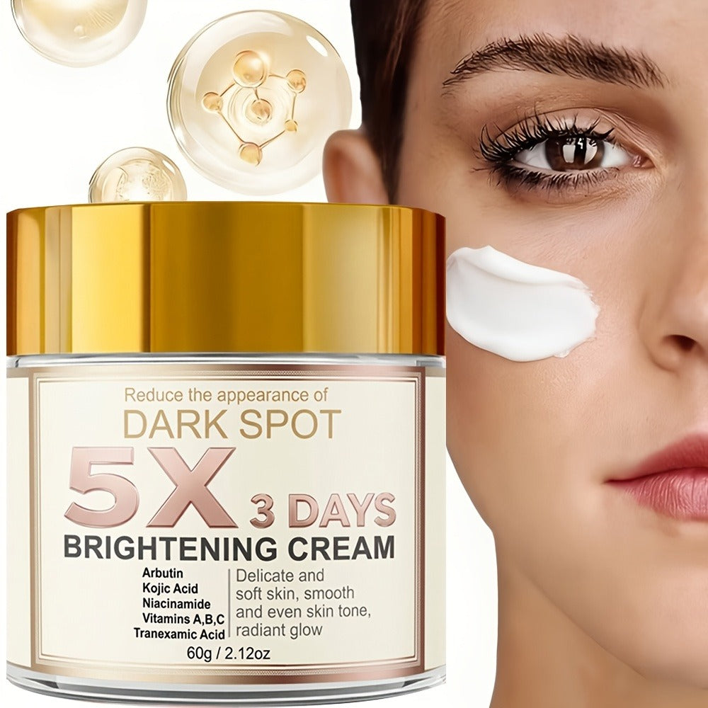 Dark Spot Brightening Cream 2pcs — Vitamin C & Niacinamide Corrector for Underarms Intimate Areas Buttocks Thighs | Hypoallergenic Unscented Moisturizer | Snow Grass Extract Sensitive Skin Body Cream