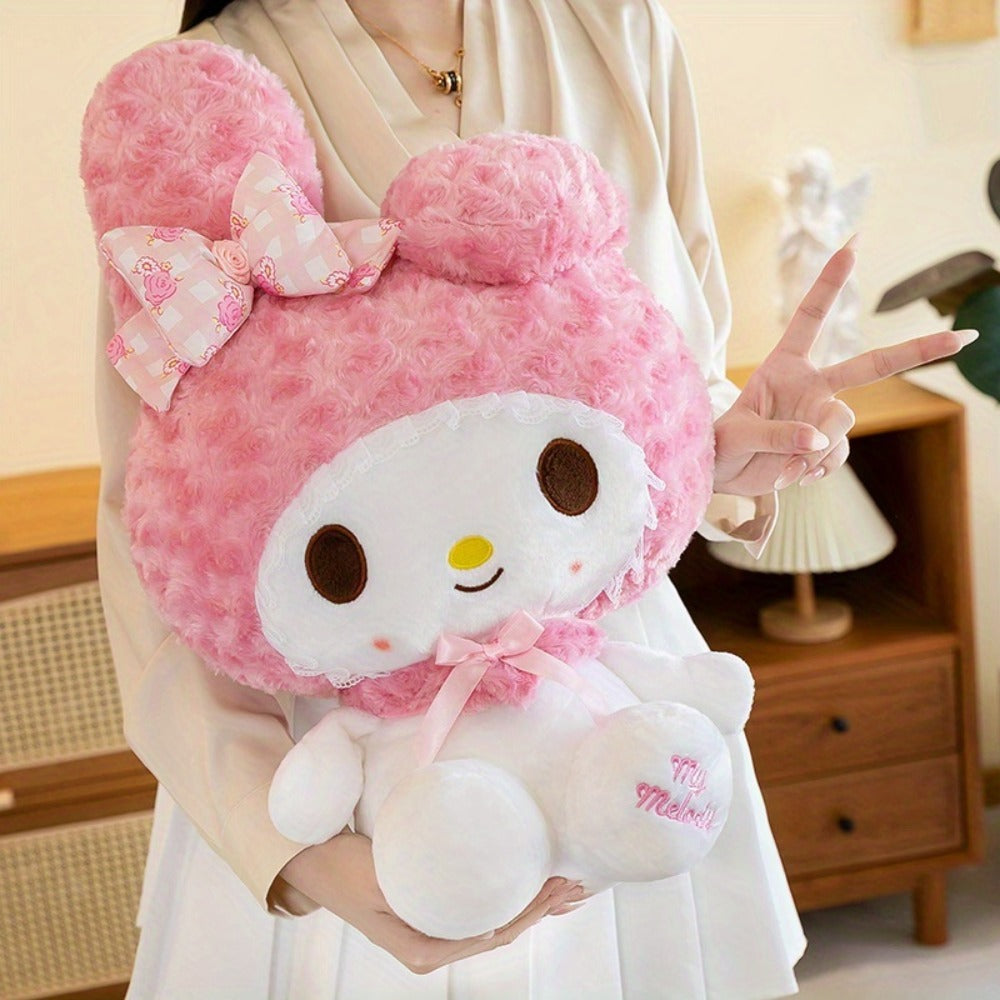 Sanrio Rose Hello Kitty or My Melody Plush Doll, 35cm