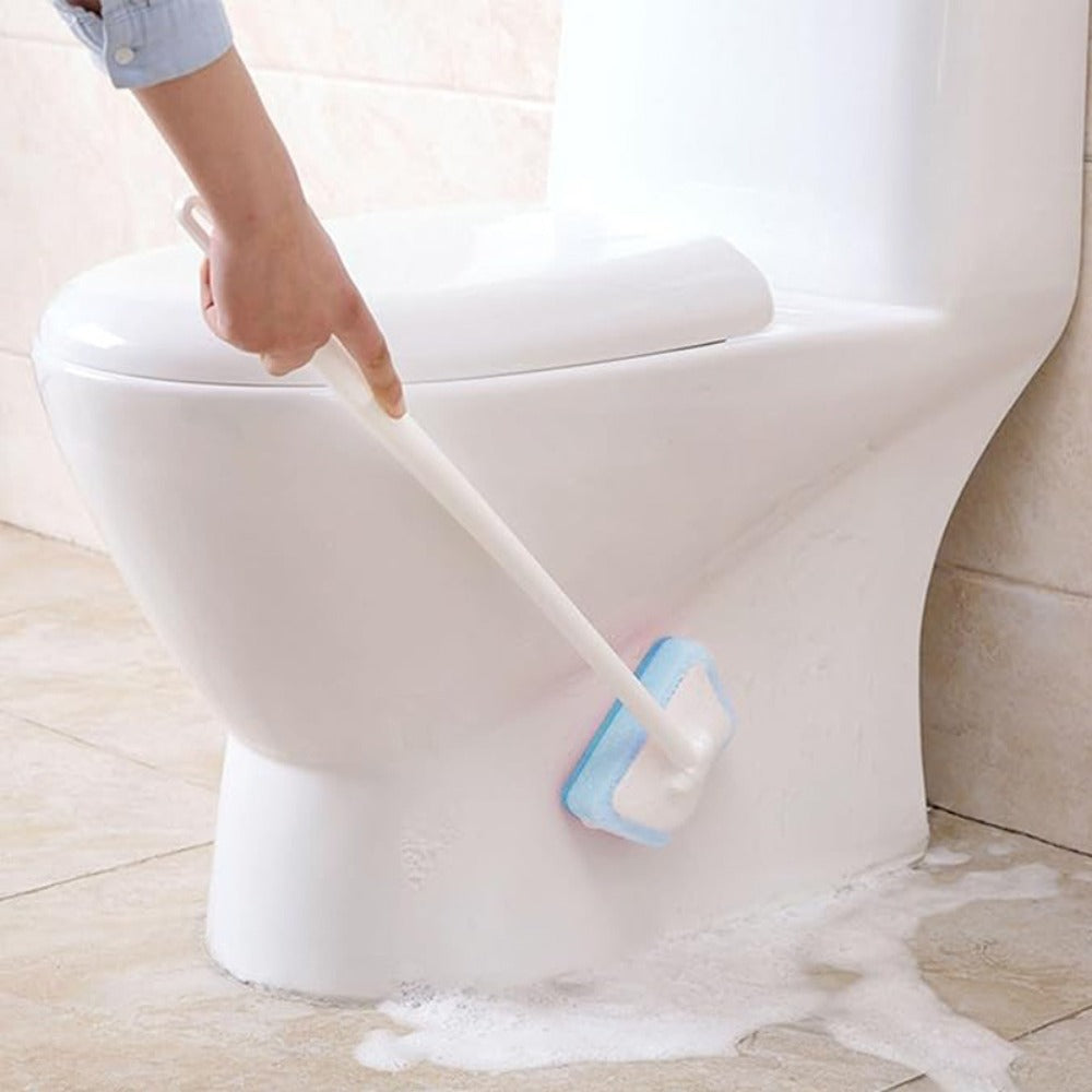 Shower Cleaning Brush Set with Replaceable Heads 7/11/16pcs - Bathtub Brush Wall Tile Brush Floor Brush Window Glass Cleaner, Detachable Decontamination Scrubber for Bathroom Shower Grout & Tub
