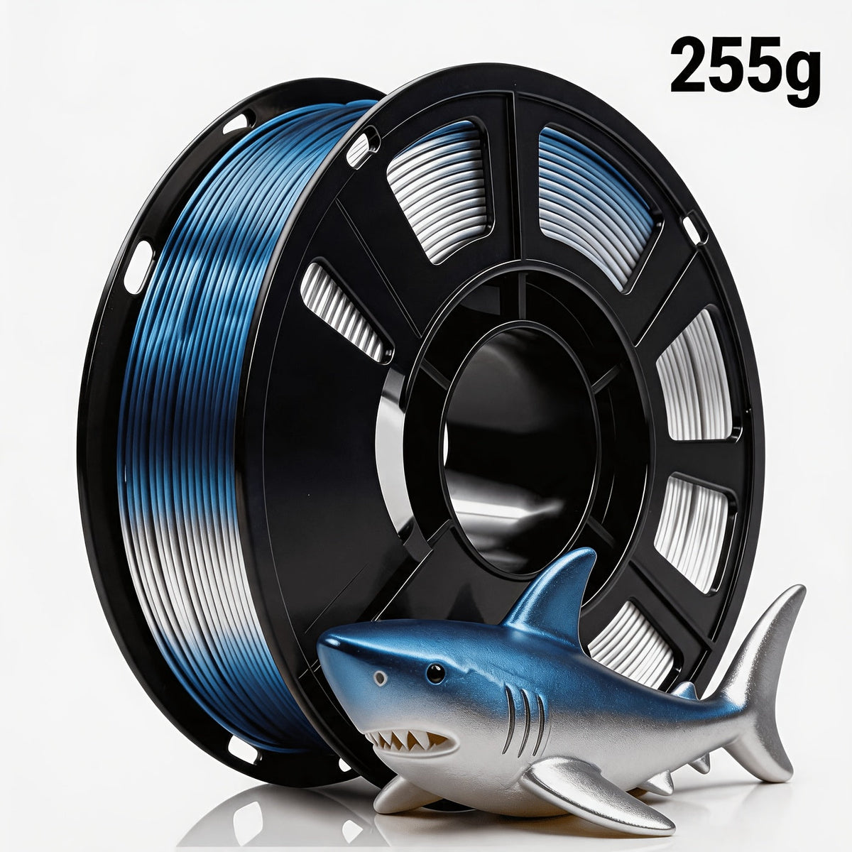 Rainbow PLA Filament 1.75mm Single Dual Triple Color Vacuum Packed – Neatly Wound High Precision ±0.02mm Smooth Printing 0.56lb 0.41lb | Rainbow Gradient PLA Spool for FDM 3D Printers Hobbyists