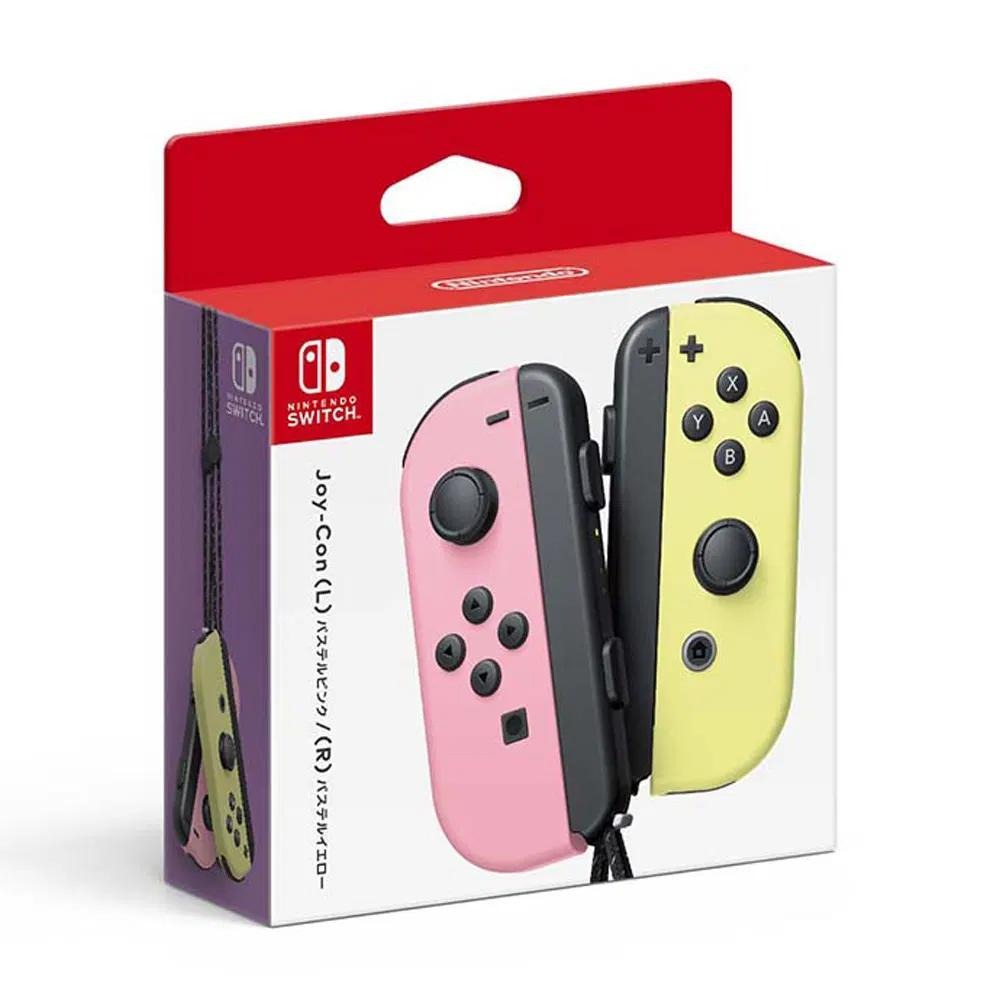 Nintendo Switch Joy-Con Controller Pair – Japan Exclusive Pastel & Neon Colors, HD Rumble, IR Motion Camera, Local Co-op & Online Play, Official Nintendo Switch & Switch Lite Compatible