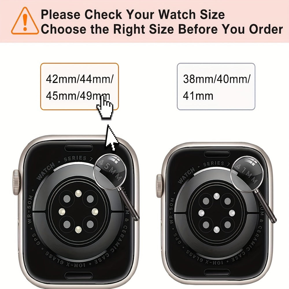 Apple Watch Band Leather for Men Classic Soft Synthetic Leather Strap Coffee Brown, Compatible with Apple Watch Ultra 2 Ultra 1 Series 9 8 7 6 5 4 3 2 1, 38mm 40mm 41mm 42mm – Men's Replacement Wristband