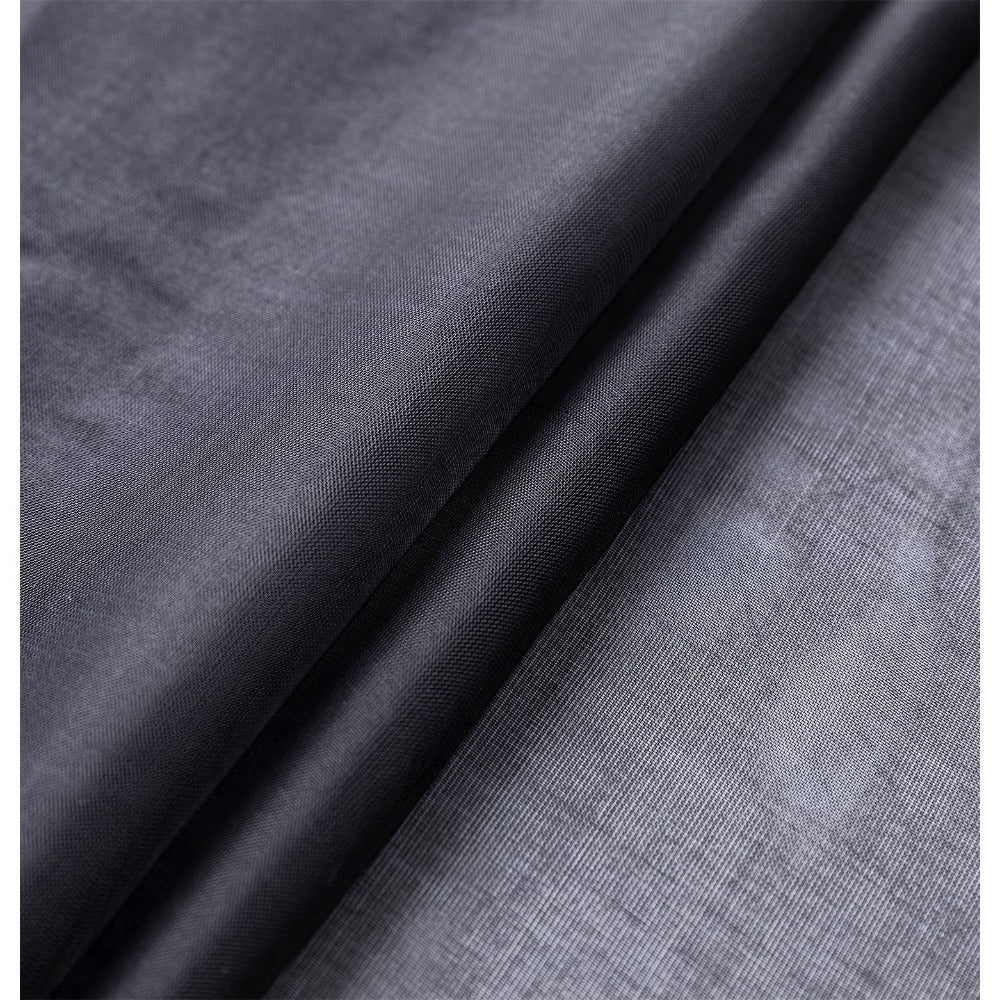 Sheer Curtains 2 Panels Rod Pocket – Light Filtering Privacy Window Drapes for Living Room Bedroom Modern Home Decor