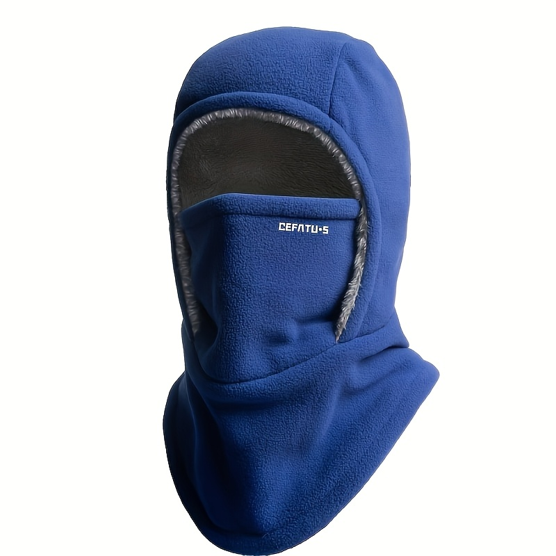 Winter Balaclava Hat with Neck Mask & Ear Protection – Windproof Face-Fit Knit Ski Mask for Men & Women, Thermal Head Cover for Cycling, Running, Skiing, Fishing & Outdoor Work (6 Colors)