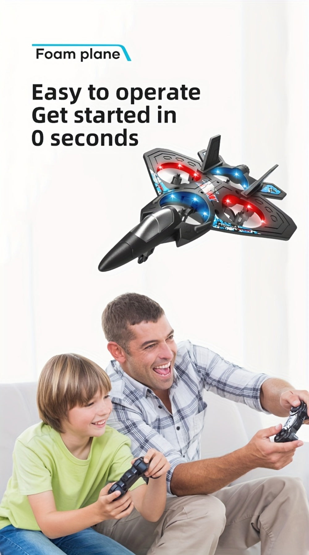 Kids Drone with Altitude Hold, Rechargeable RC Flying Toy for Beginners