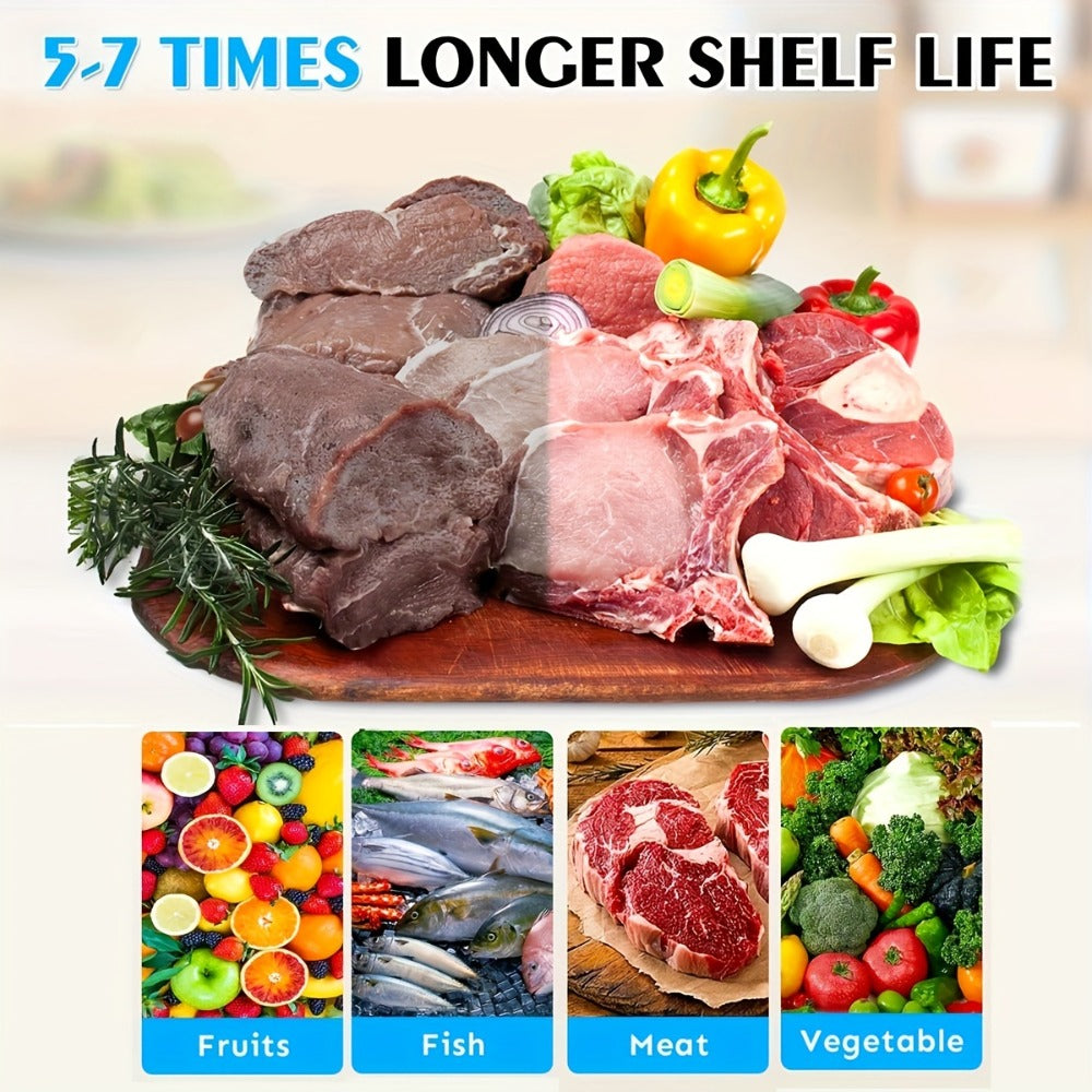 Vacuum Sealed Bags for Food Storage BPA Free Meat Fruits Vegetables Grains Kitchen Organizer