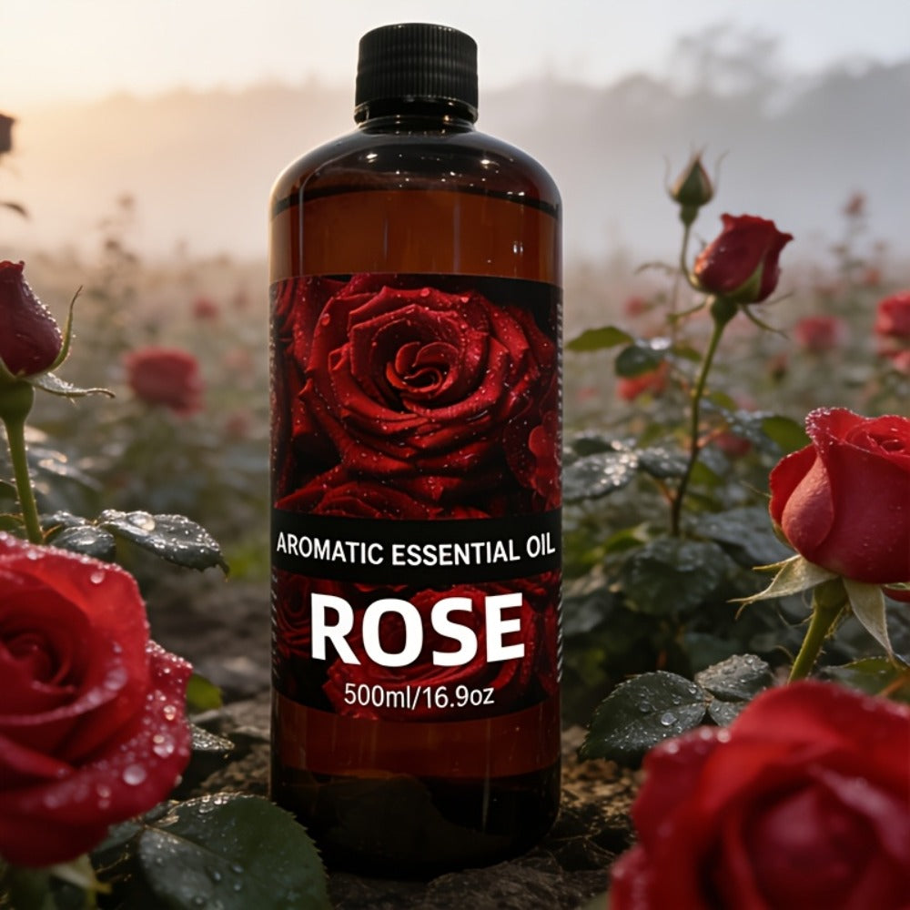 Premium Aromatic Oil Rose White Peach Ocean Sandalwood Woody Cologne Long-Lasting Fragrance for Diffuser Air Purifier Bedroom Living Room Car Odor Eliminator