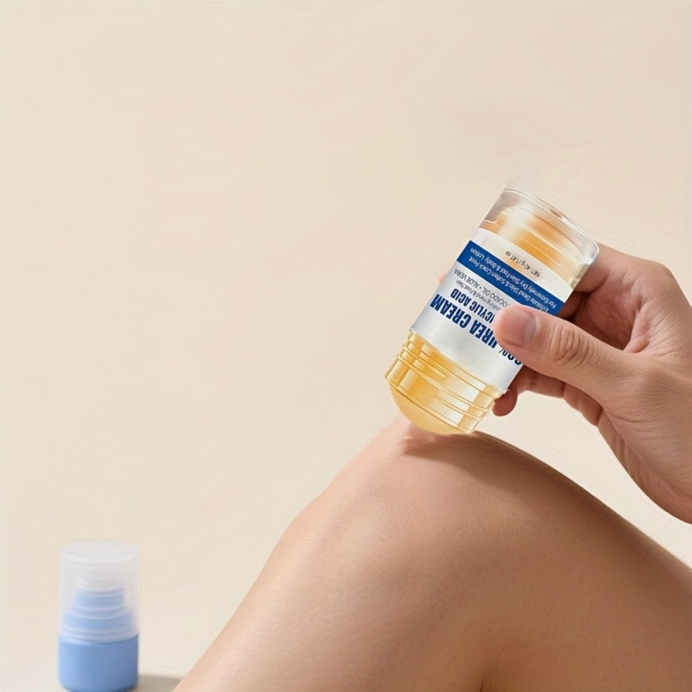Cracked Heel Cream 2pcs – Salicylic Acid & Urea Foot Repair Cream with Aloe Vera Beeswax for Dry Feet Knees Elbows Hands | Deep Moisturizing Heel Balm Stick Unisex 40g