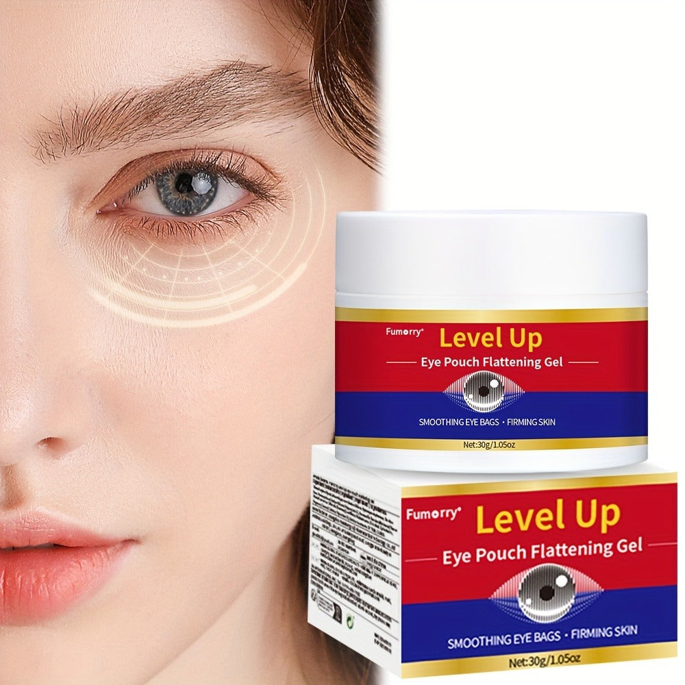 Caffeine Eye Gel 30g – Firming Under Eye Cream Reduces Puffiness Dark Circles Eye Bags Fine Lines Crow's Feet Smoothing Moisturizing Hypoallergenic All Skin Types Anti-Aging Eye Care 1.05oz